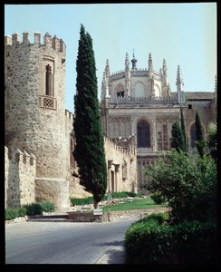 Vista del Monastero di San Juan de Los Reyes, Toledo da Spanish School