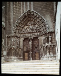 Vista del Portale Sacramentale (Sarmental) della Cattedrale di Santa Maria a Burgos da Spanish School