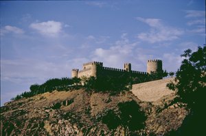 Veduta del castello da Spanish School