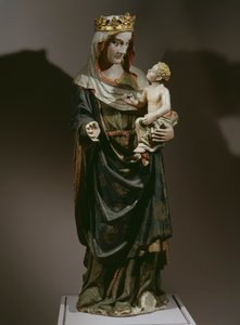 Vergine e Bambino, fine 14° secolo
