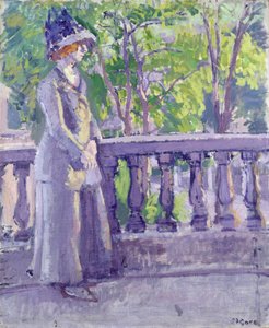 Il balcone, Mornington Crescent da Spencer Frederick Gore