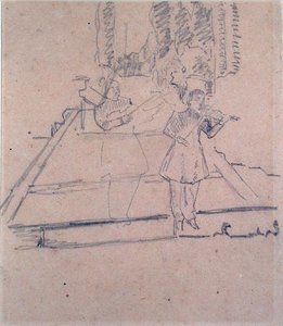 I musicisti ai riflettori, c.1910 da Spencer Frederick Gore