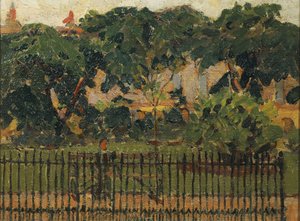 Le ringhiere del parco, Mornington Crescent