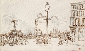 Scena di strada - Piccadilly Circus