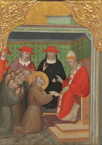 San Francesco davanti al Papa L