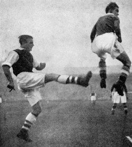 Azione da una partita di calcio Arsenal vs Chelsea