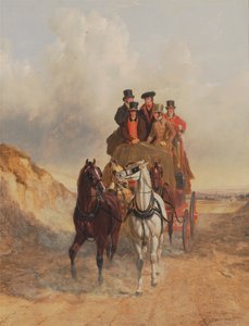 La diligenza reale sulla strada da John Frederick Herring Senior