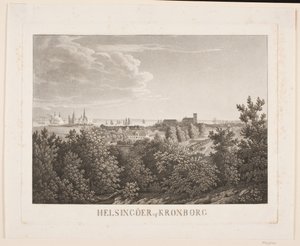 Helsingør e Kronborg da Søren Henrik Petersen