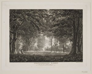 La collina della principessa nel parco del castello di Fredensborg