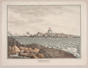 Christiansø. Vista da Græsholmen
