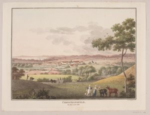 Christiansfeld, dal lato occidentale