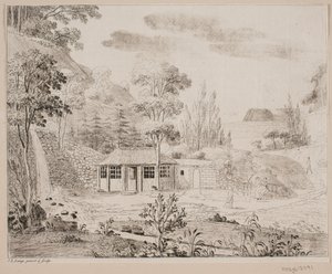 Una casa da bagno a Liselund su Møn da Søren L. Lange