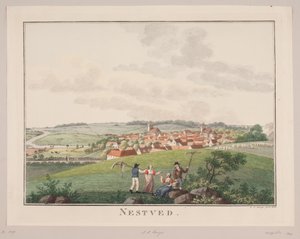 Næstved da Søren L. Lange