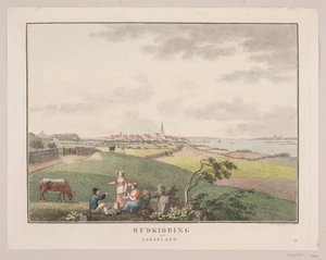 Rudkøbing su Langeland da Søren L. Lange