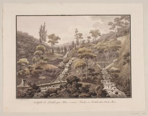 Cascata a Liselund su Møn da Søren L. Lange