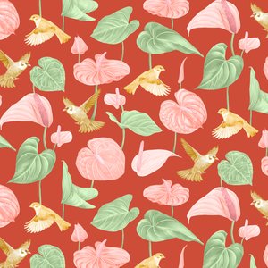 Motivo di Anthurium