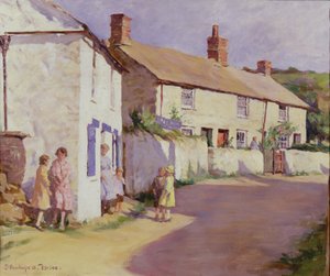 Scena di un villaggio, Newlyn