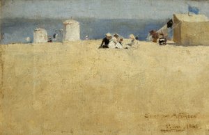 Scena di spiaggia, St. Ives