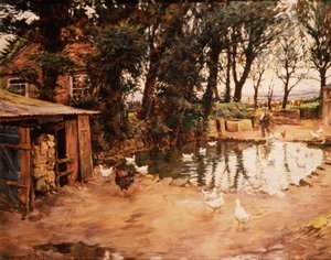 Lo stagno delle anatre da Stanhope Alexander Forbes