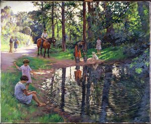 Lo stagno da Stanhope Alexander Forbes