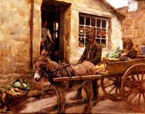 Il Carretto delle Verdure da Stanhope Alexander Forbes
