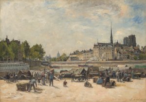 Il mercato delle mele da Stanislas Lepine