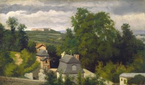 Veduta alla periferia di Caen, 1872-1875 da Stanislas Lepine