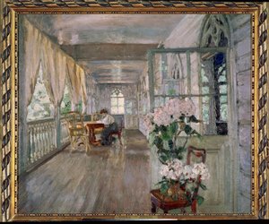 Terrazza di un maniero da Stanislav Joulianovitch Joukovski