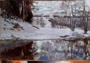 Un fiume liberato dal ghiaccio da Stanislav Joulianovitch Joukovski