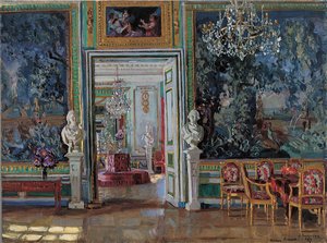 Interno del Palazzo Kuskovo, 1917