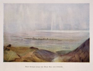 Pioggia su Gerico e il Mar Morto, in Palestina 1906