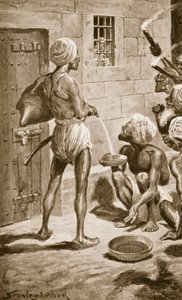 Il Buco Nero, Vecchio Forte William, 18 giugno 1756, illustrazione da 