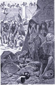 Tiro assediata da Nabucodonosor di Babilonia da Stanley L. Wood