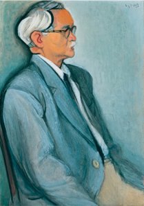 Ritratto di Abe Yoshishige da Sōtarō Yasui