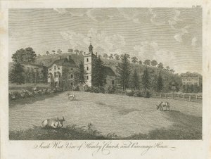 Chiesa e canonica di Himley da Stebbing Shaw