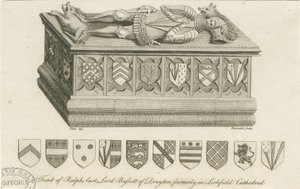 Cattedrale di Lichfield - Tomba di Lord Bassett da Stebbing Shaw