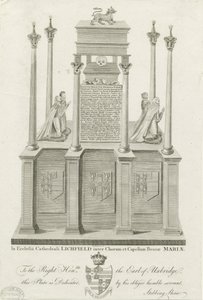 Cattedrale di Lichfield - Tomba di William Paget da Stebbing Shaw