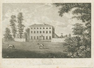 Little Onn Hall: incisione a linee, nd [1762-1802]