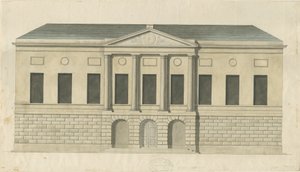 Stafford - Carcere della contea: acquerello