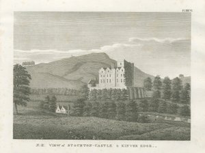 Castello di Stourton e Kinver Edge da Stebbing Shaw