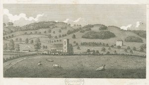 Wolseley - Chiesa di Colwich e Oakedge House da Stebbing Shaw