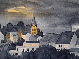Bad Honnef di notte