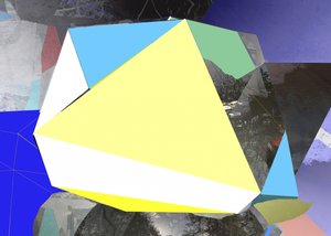 Paesaggio geometrico astratto da Stefan Fransson