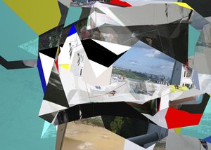 Geometria urbana astratta da Stefan Fransson