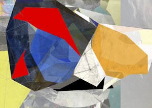Geometria astratta colorata da Stefan Fransson