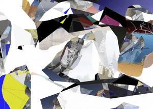 Astratto geometrico frammentato da Stefan Fransson