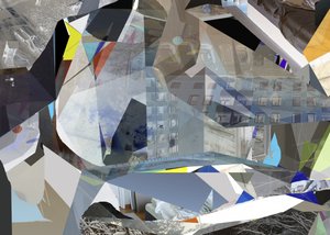 Geometria urbana frammentata da Stefan Fransson