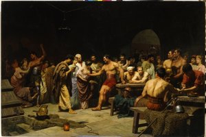I gladiatori prima della loro entrata nell