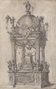 Il catafalco di Filippo IV di Spagna da Stefano Camogli
