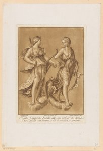 Diana e Callisto (affreschi della Loggia di Galatea nella Villa Farnesina a Roma)